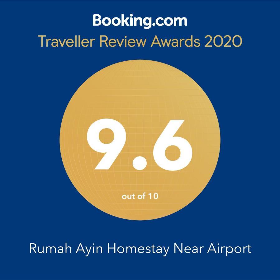 Rumah Ayin Homestay Near Airport Palembang Bagian luar foto